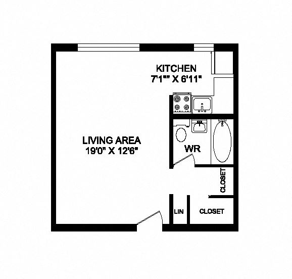 Feel at home in cozy, classic studio apartments Studio, 1 bath, open concept, customizable suites at 641 Vaughan Road in Toronto, ON