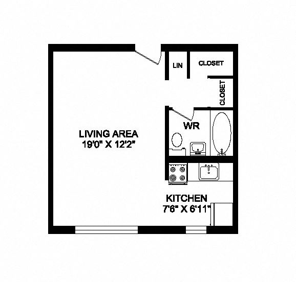 Live luxuriously in upscale, elegant suites Studio, 1 bath, high end, modern apartments at 641 Vaughan Road in Toronto, ON