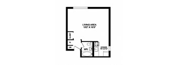 Studio, 1 bath, open concept suites at 641 Vaughan Road in Toronto, ON