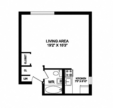 Studio, 1 bath, open concept suites at 641 Vaughan Road in Toronto, ON