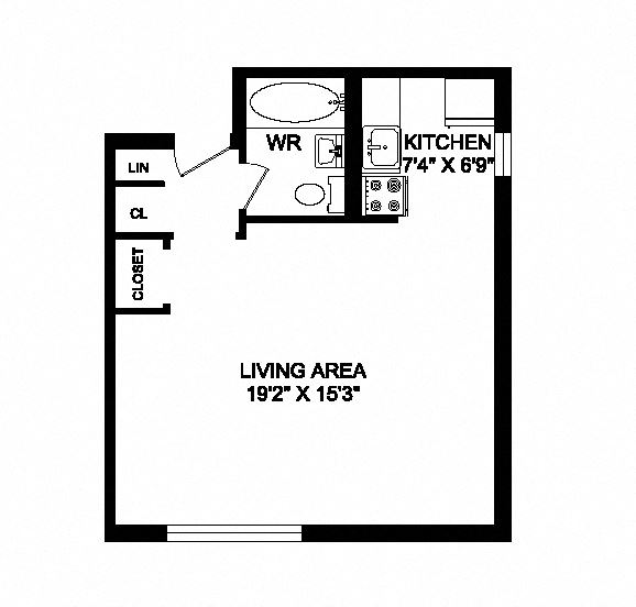 Relax in open concept suites with balcony views Studio, 1 bath, spacious, elegant units at 641 Vaughan Road in Toronto, ON