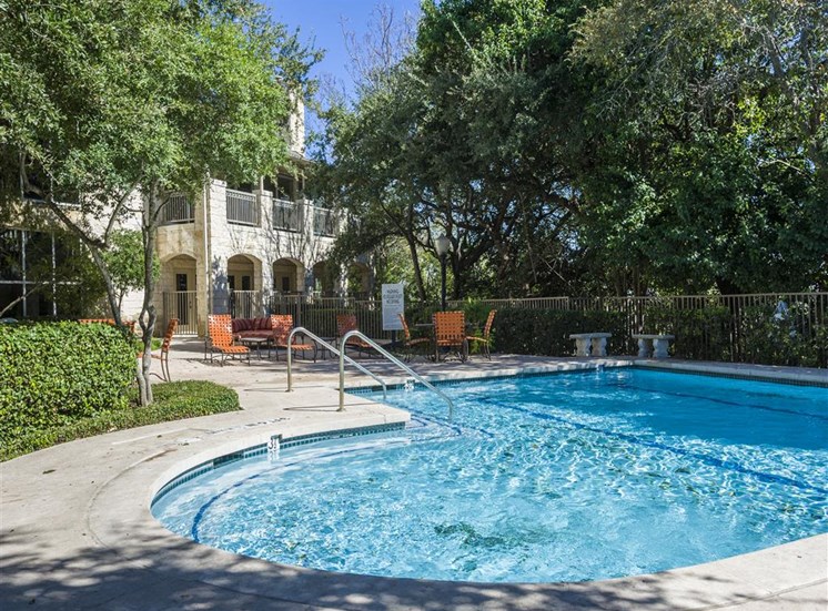 townhome exterior pool