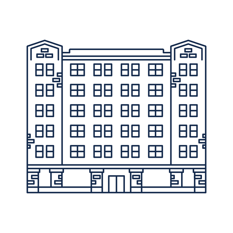 mid city apartments logo