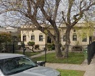 a house with a car parked in front of it