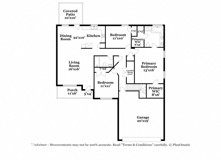 a floor plan of a house with a bedroom and a living room