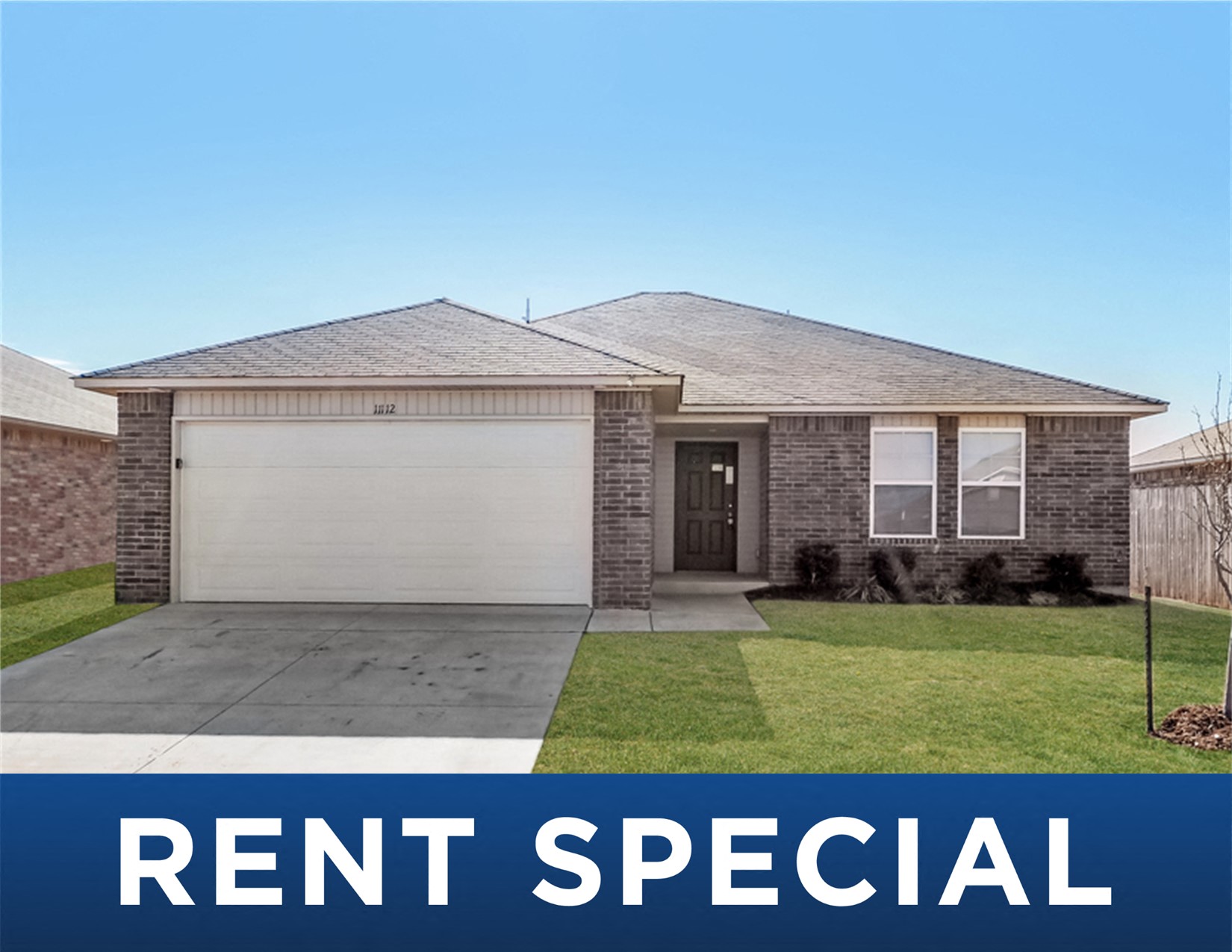 an image of a rental house with rent special