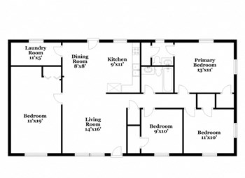 532 W Ella J Gilmore St 3 Beds House for Rent - Photo Gallery 2