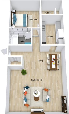 3541 Spanish Quarter Cir 1-3 Beds Apartment for Rent - Photo Gallery 11