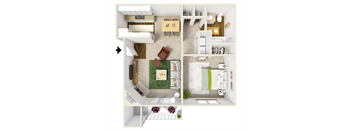 The Cape Floor Plan at Cape Landing, Myrtle Beach, SC