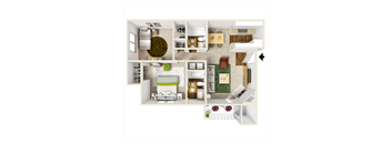 The Seagrass Floor Plan at Cape Landing, Myrtle Beach, South Carolina