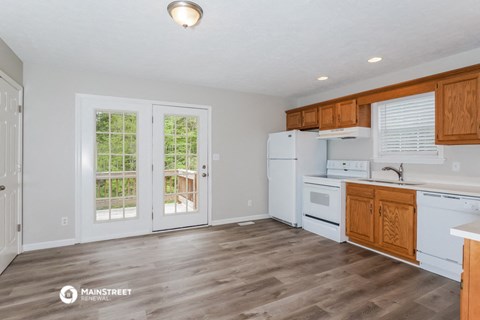 the kitchen is clean and ready for us to use