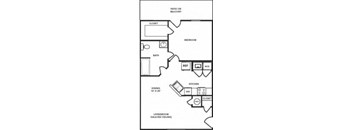 1 Bedroom, 1 Bathroom