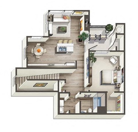 Sparks Floor Plan at Lumina at Spanish Springs, Sparks, Nevada