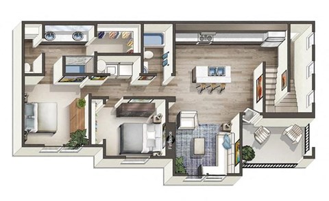 Great Basin Floor Plan at Lumina at Spanish Springs, Sparks