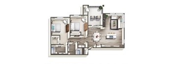 Oxbow Floor Plan at Lumina at Spanish Springs, Sparks, Nevada