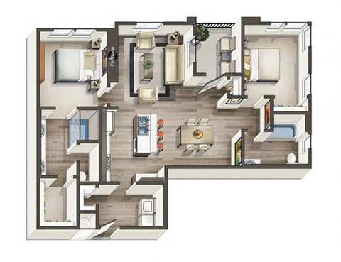 Carson Floor Plan at Lumina at Spanish Springs, Sparks