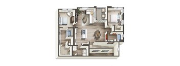 Sierra Floor Plan at Lumina at Spanish Springs, Sparks, 89436