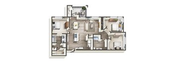Black Rock Floor Plan at Lumina at Spanish Springs, Nevada