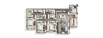 Donner Floor Plan at Lumina at Spanish Springs, Sparks, 89436
