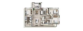 Mount Rose Floor Plan at Lumina at Spanish Springs, Sparks