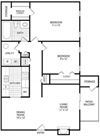 2 Bed 1 Bath
