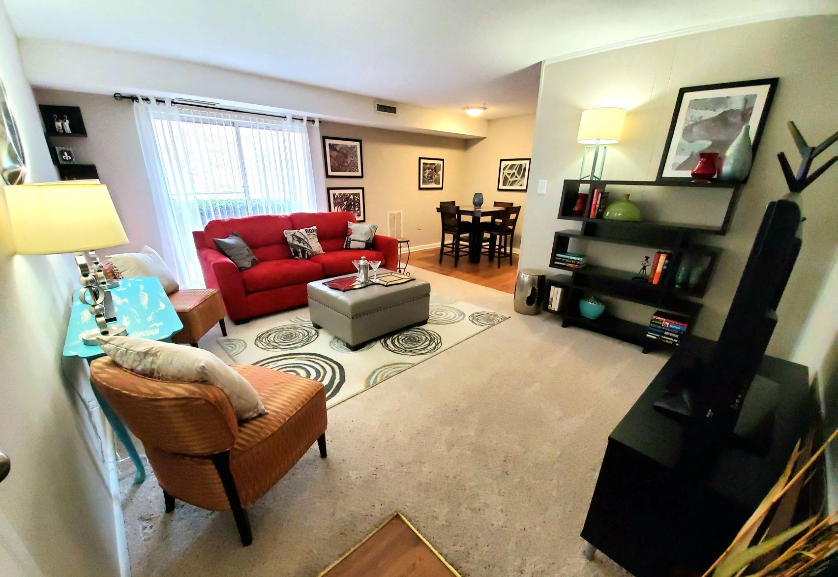 Living Area at The Palms, Charleston, South Carolina