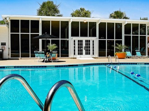 Sparkling Pool at The Palms, Charleston