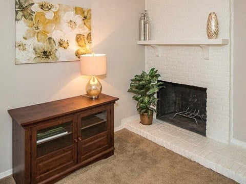 Fireplace at Lexington on the Green, Raleigh, NC, 27604