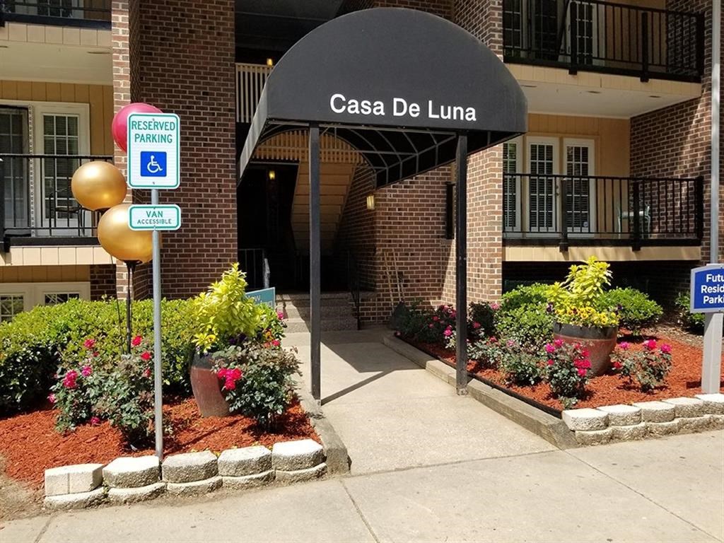 Casa de Luna Front Entrance at Casa de Luna in Raleigh, NC, 27604.