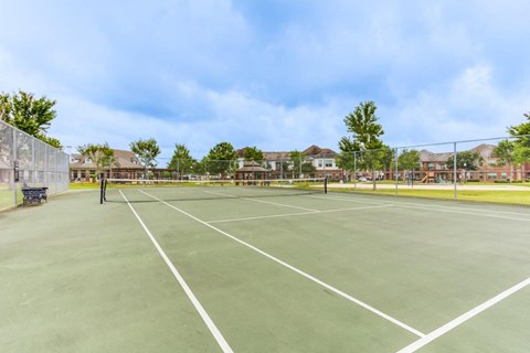 the tennis court is available for tenants to use