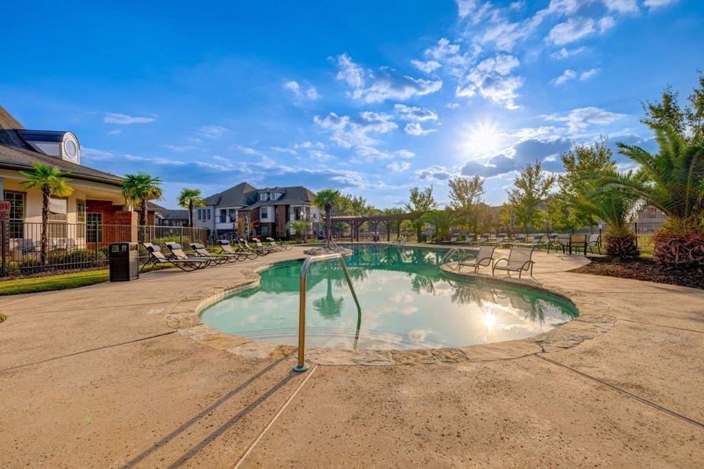 the swimming pool at the preserve at polo apartments fl