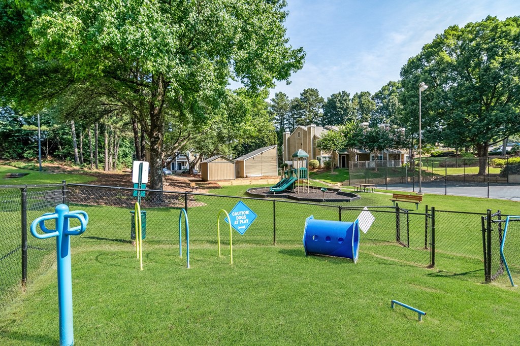 our park has a variety of games and equipment for kids to play