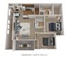 2 Bedroom 2 Bath