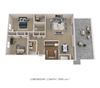 2 Bedroom, 2 Bath