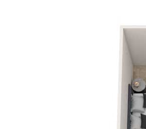 2 Bedroom, 2.5 Bath (Townhome)