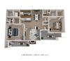 2 Bedroom, 2 Bath