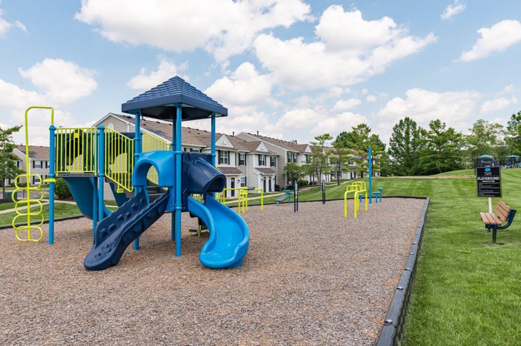 our apartments have a playground for kids to enjoy