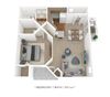 1 Bedroom, 1 Bath