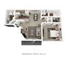 1 Bedroom, 1 Bath