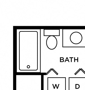 1 Bedroom, 1 Bath