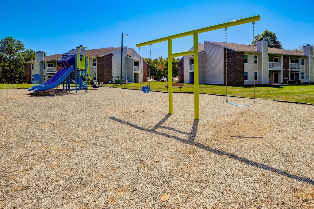 our apartments have a playground for your kids to play