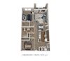 2 Bedroom, 1 Bath