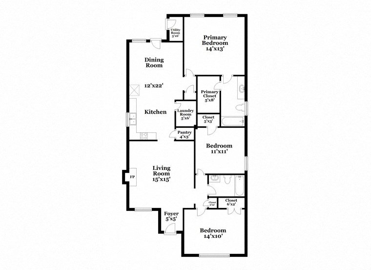 a floor plan of a house with two floors and a garage