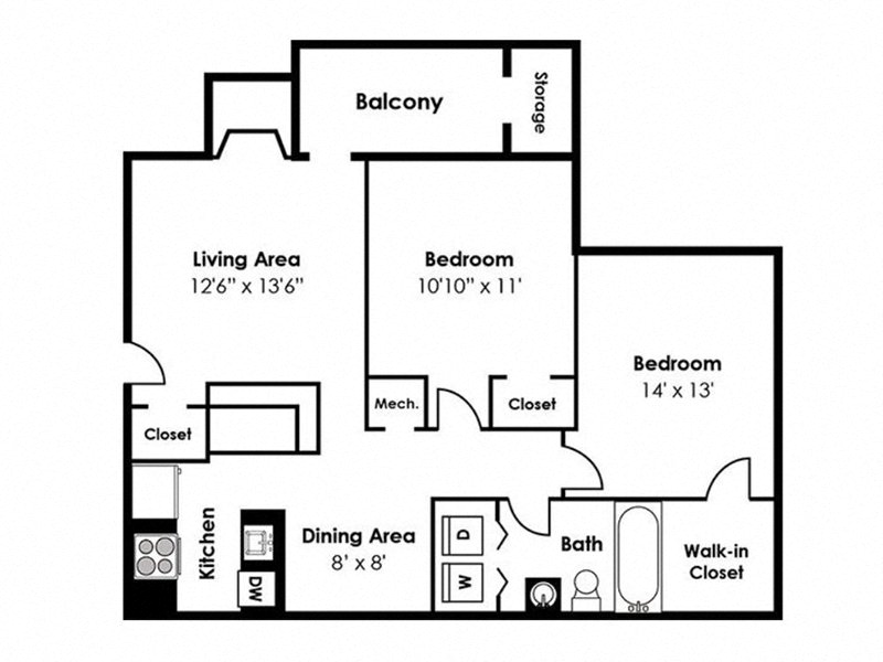 B1R1 Floorplan Chase Heritage