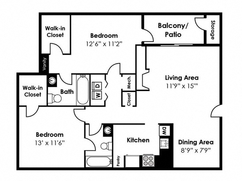 B2R3 Floorplan Chase Heritage