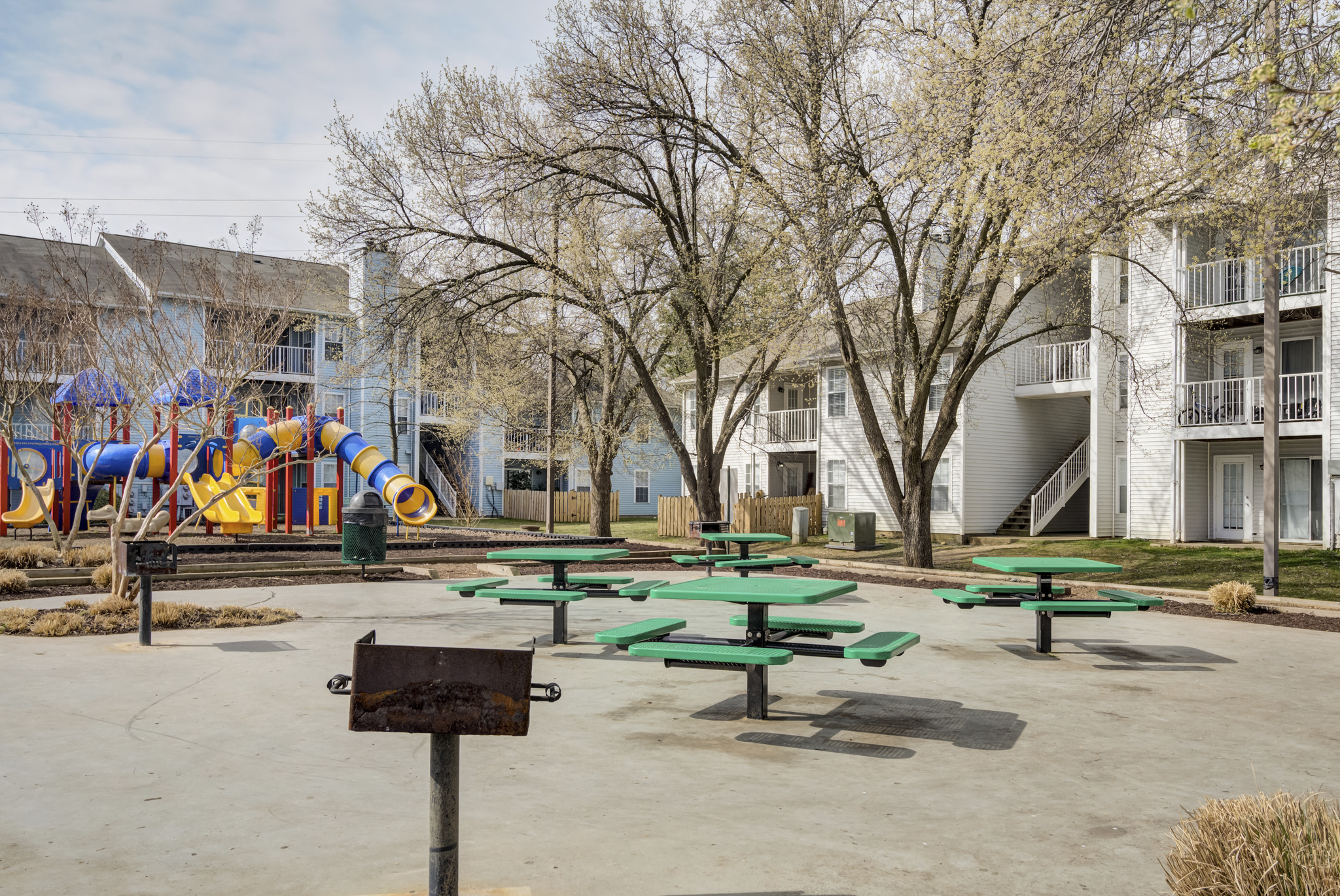 Grill and Outdoor Seating