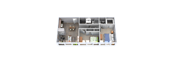 2 Bedrooms, 1.5 Bathrooms