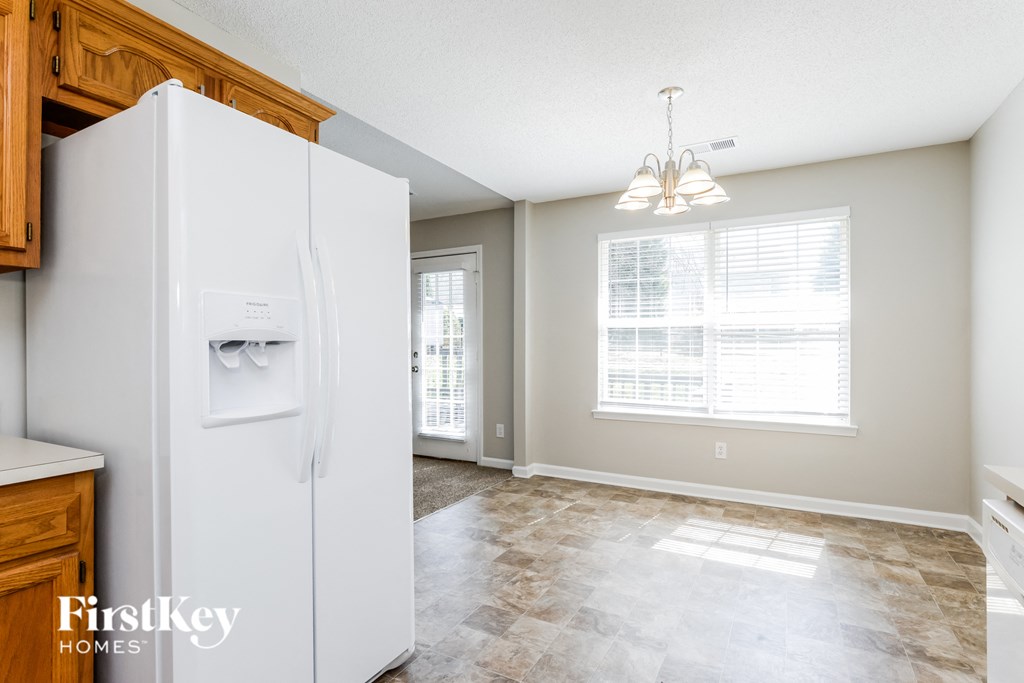 the kitchen is clean and ready for us to use