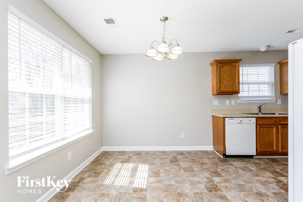 the kitchen is clean and ready for us to use