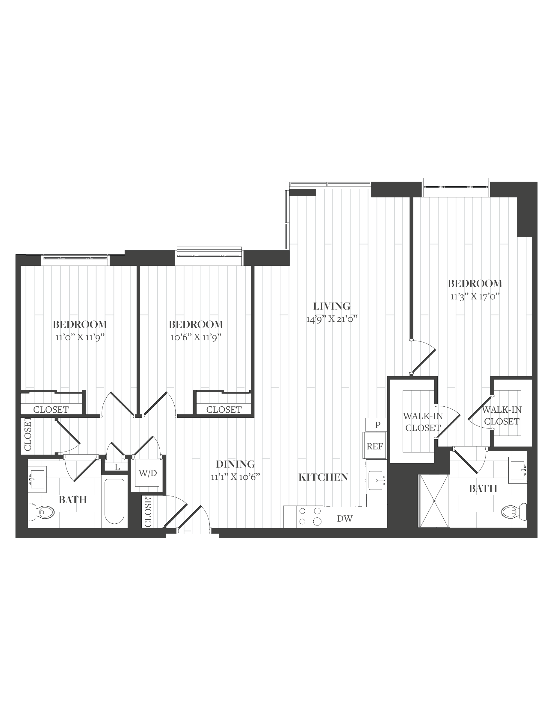 3 Bed/2 Bath-C2